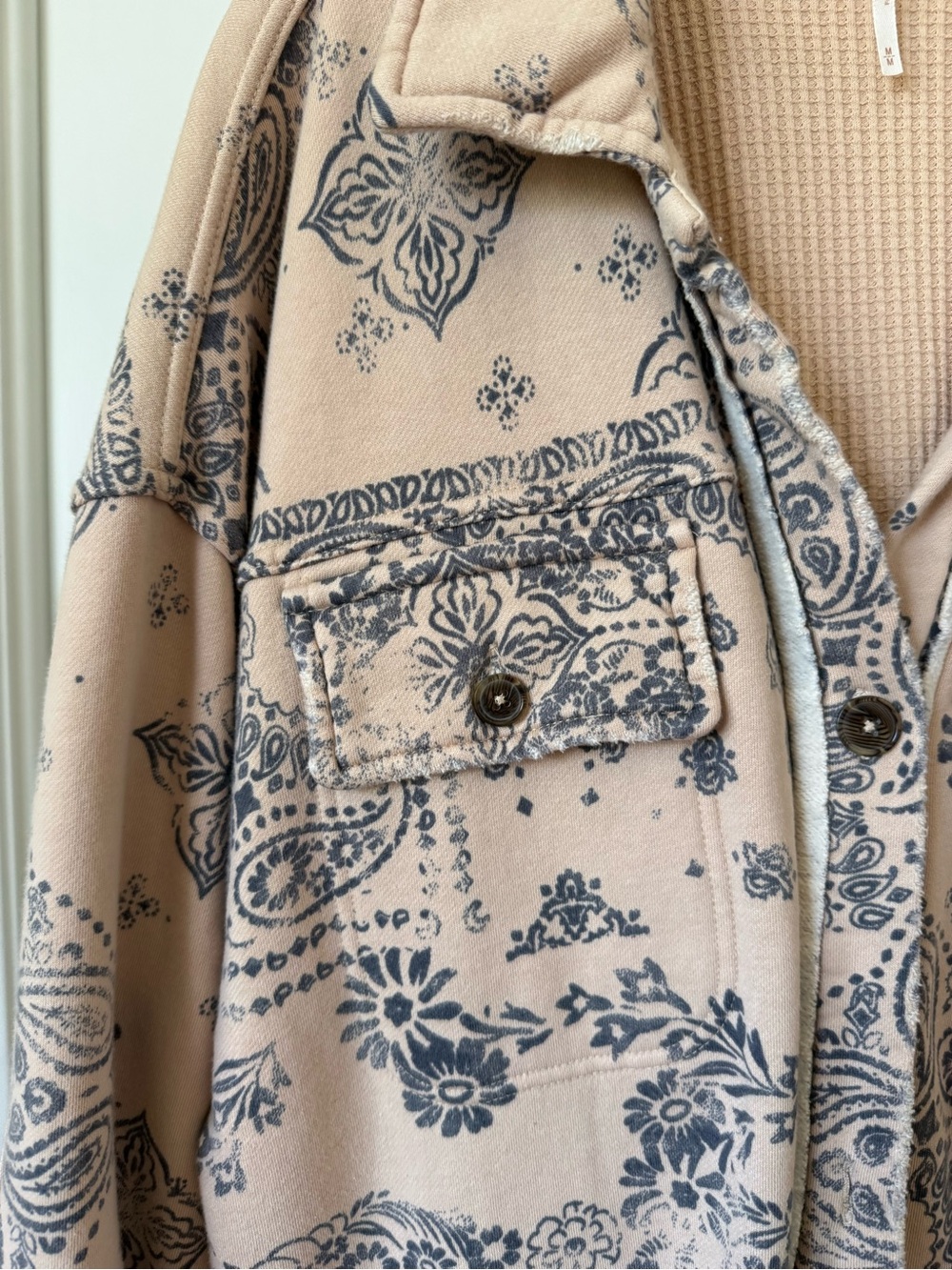 Free people ruby jacket (west coast bandana print) - Picture 3 of 8